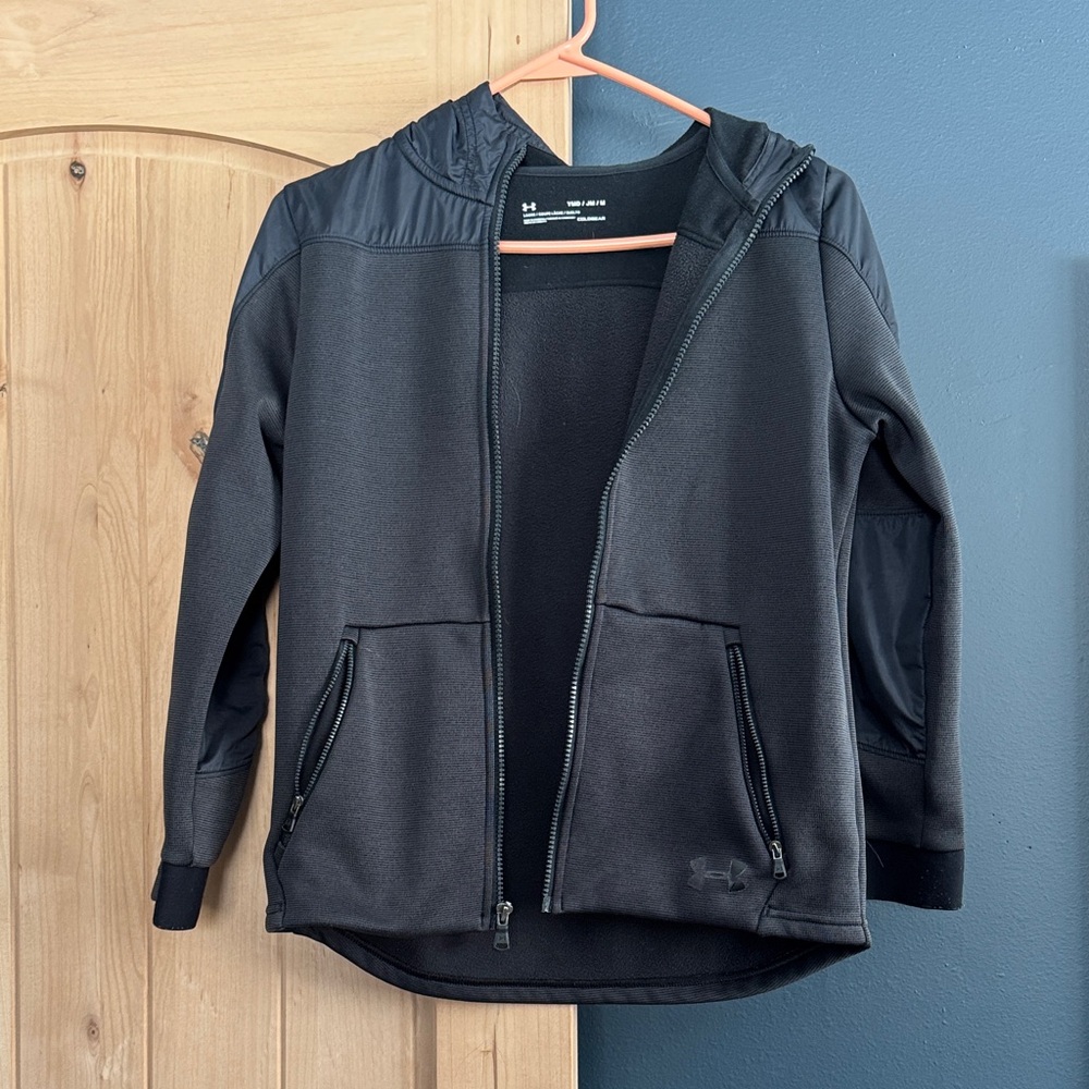 Under Armour Charcoal Full-Zip Jacket